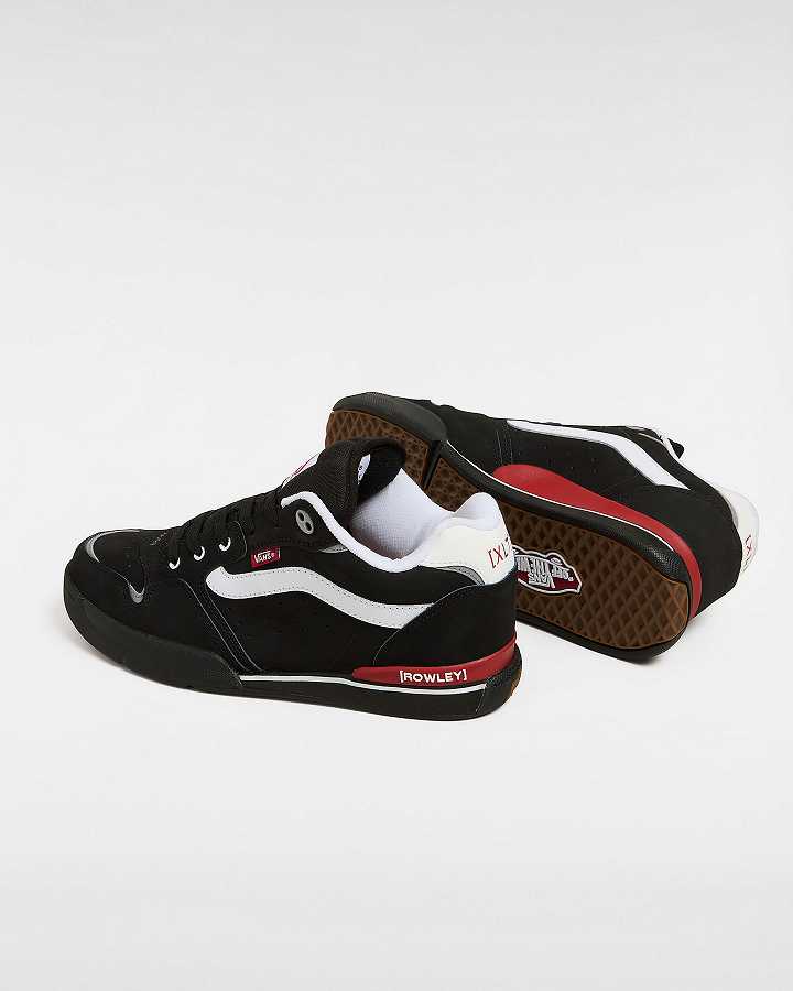 Men Vans Rowley XLT Skate Shoes Black Malaysia | VN9402835