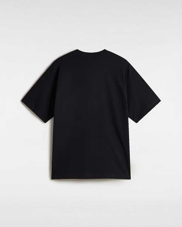 Men Vans Scribblex T Shirts Black Malaysia | VN0392841