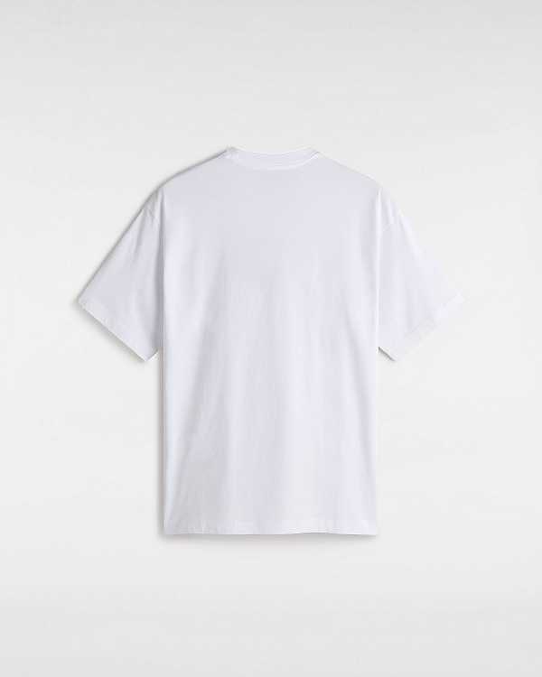 Men Vans Scribblex T Shirts White Malaysia | VN3687920