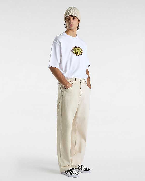 Men Vans Scribblex T Shirts White Malaysia | VN3687920