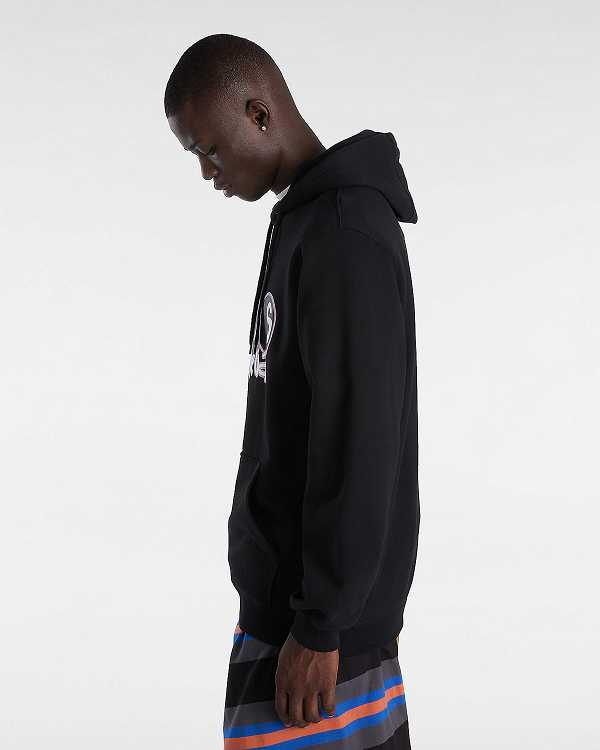 Men Vans Scuttle Hoodie Black Malaysia | VN3185279