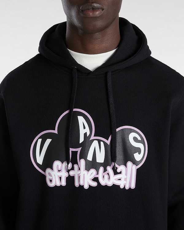 Men Vans Scuttle Hoodie Black Malaysia | VN3185279