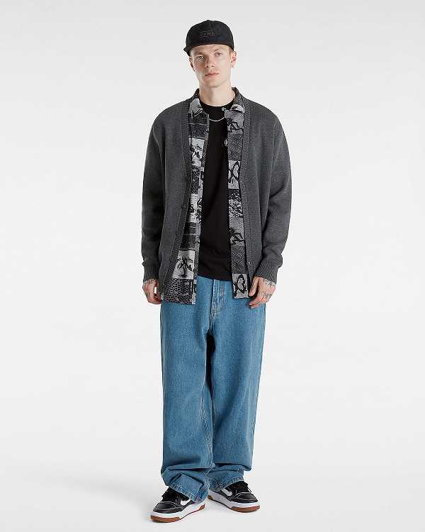 Men Vans Scuttle T Shirts Black Malaysia | VN8975301