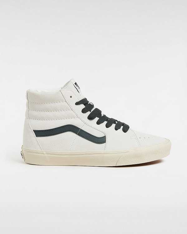 Men Vans Sk8-Hi Oversized Laces Skate Shoes White Malaysia | VN5981704