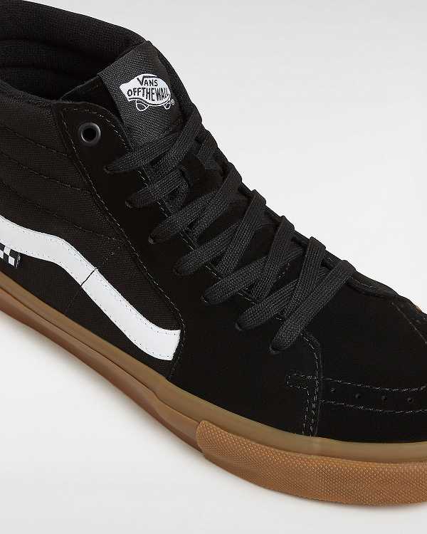 Men Vans Sk8-Hi Skate Shoes Black Malaysia | VN1950864