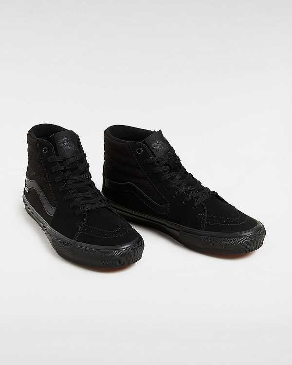 Men Vans Sk8-Hi Skate Shoes Black Malaysia | VN9510437