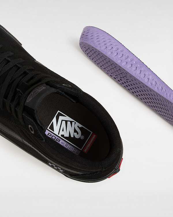 Men Vans Sk8-Hi Skate Shoes Black Malaysia | VN9510437