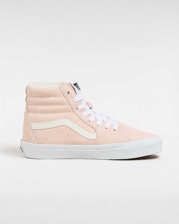 Men Vans Sk8-Hi Skate Shoes Pink Malaysia | VN1748309