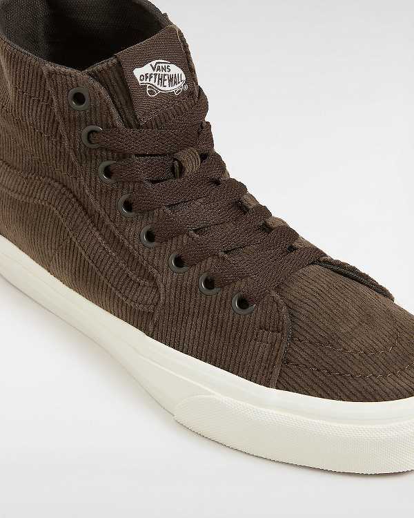 Men Vans Sk8-Hi Tapered Sneakers Brown Malaysia | VN6450873