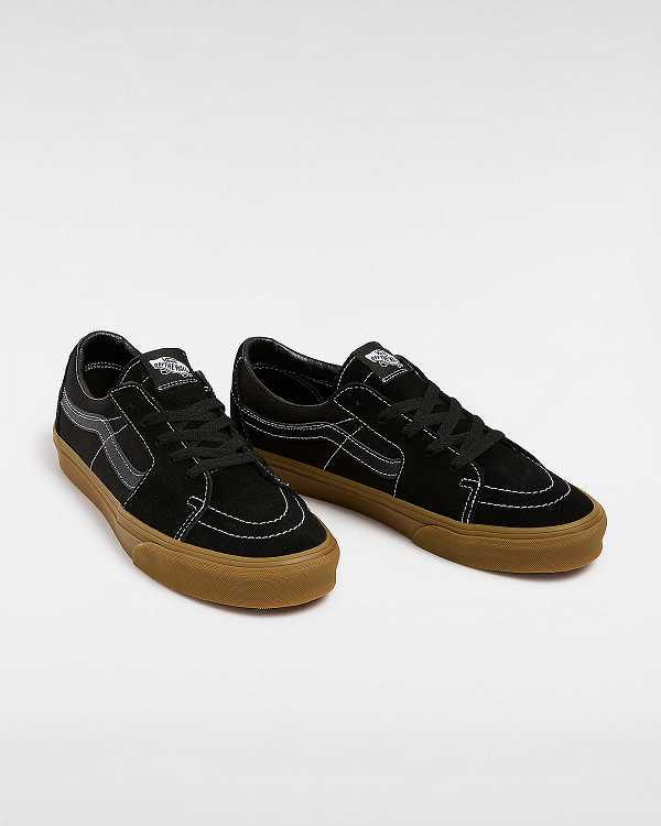 Men Vans Sk8-Low Sneakers Black Malaysia | VN0652817