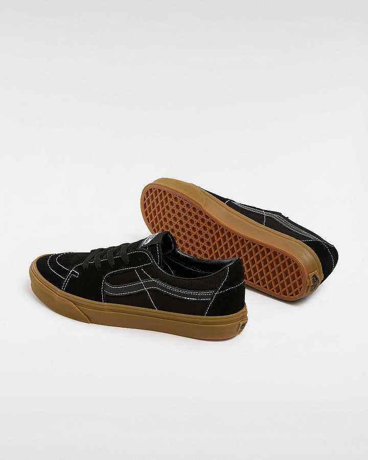 Men Vans Sk8-Low Sneakers Black Malaysia | VN0652817