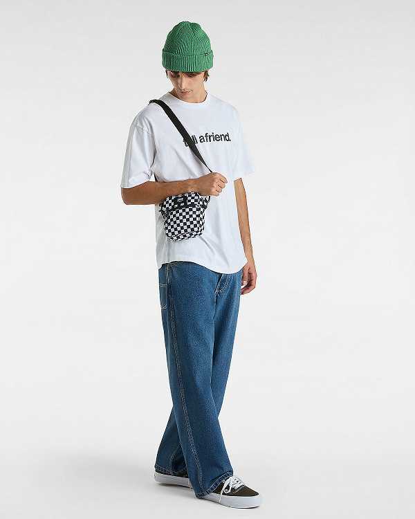 Men Vans Skate Check-5 Loose Pants Blue Malaysia | VN4069237