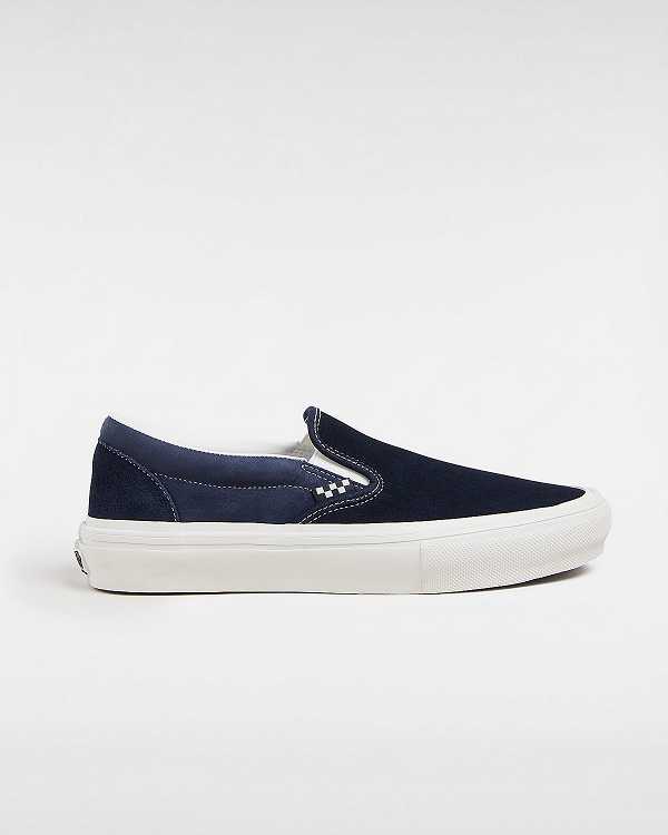 Men Vans Skate Slip On Shoes Blue Malaysia | VN3726540