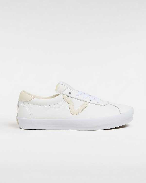 Men Vans Skate Sport Sneakers White / Beige Malaysia | VN2385914