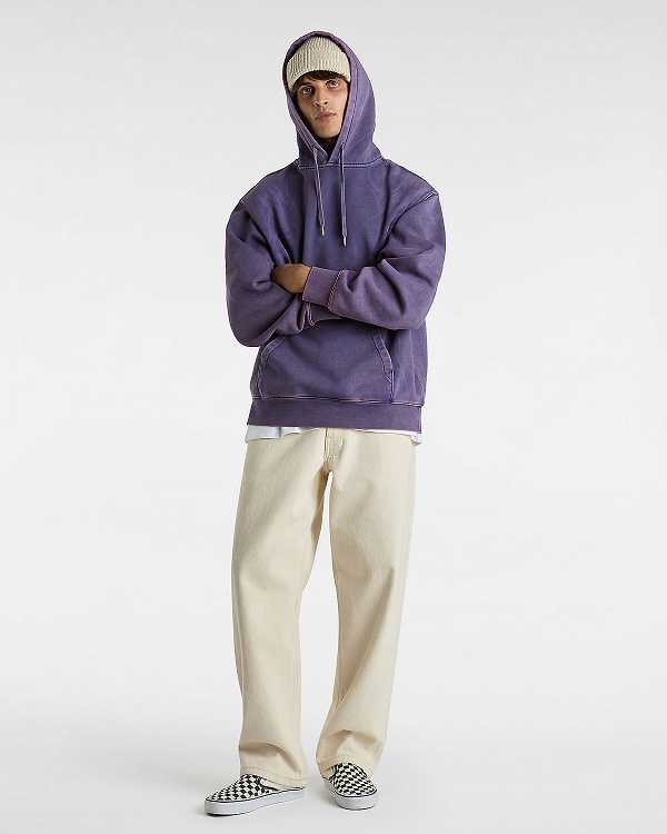 Men Vans Skate Tribal Hoodie Purple Malaysia | VN3061258