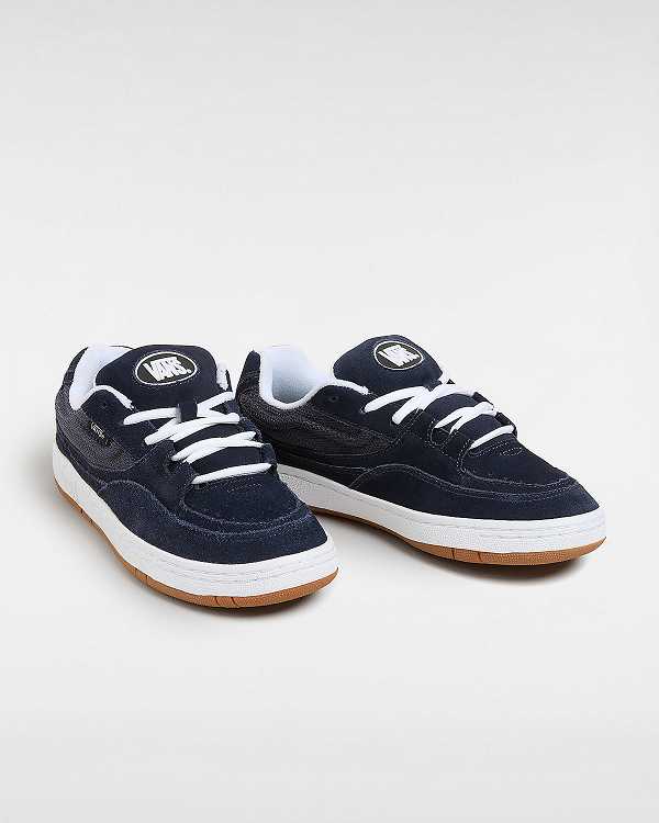 Men Vans Speed LS Skate Shoes Blue Malaysia | VN2346870