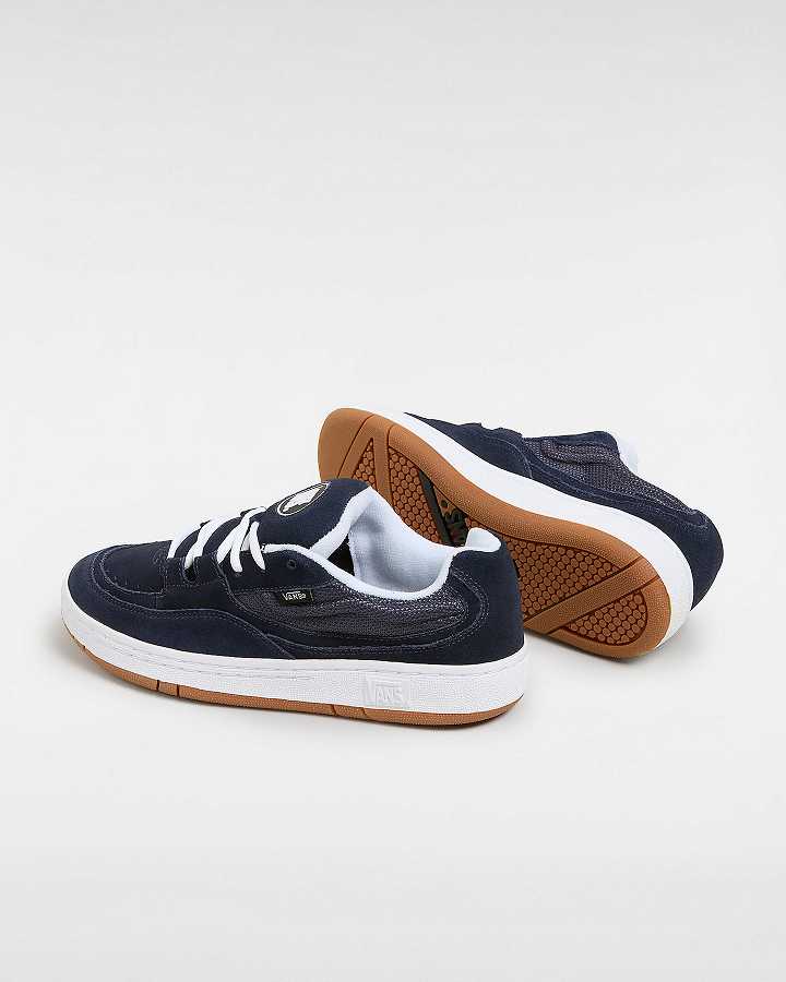 Men Vans Speed LS Skate Shoes Blue Malaysia | VN2346870