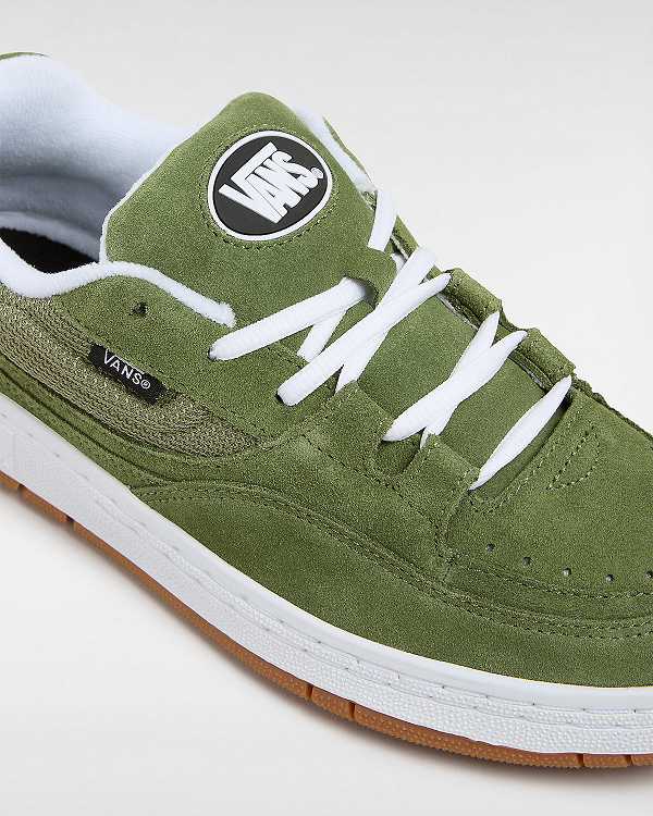 Men Vans Speed LS Skate Shoes Green Malaysia | VN4850319