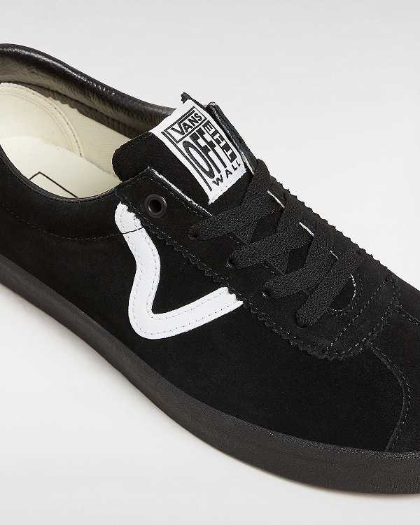 Men Vans Sport Low Sneakers Black Malaysia | VN1843690