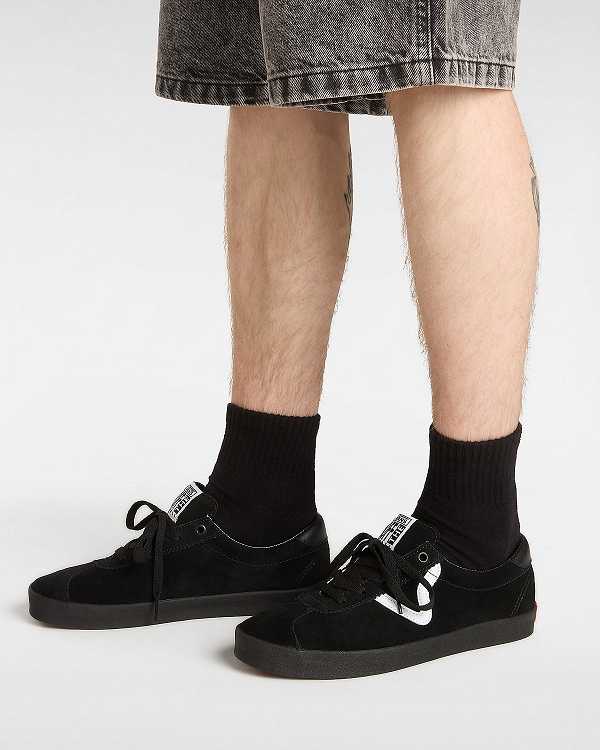 Men Vans Sport Low Sneakers Black Malaysia | VN1843690