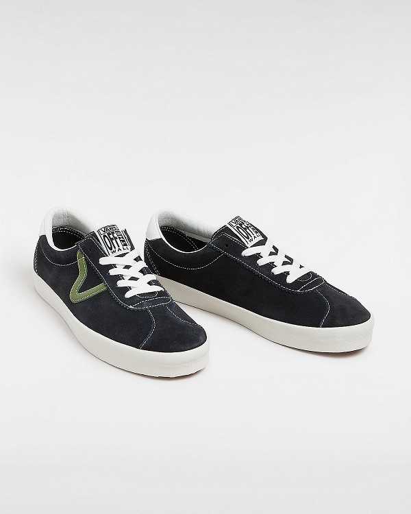 Men Vans Sport Low Sneakers Black Malaysia | VN2803475