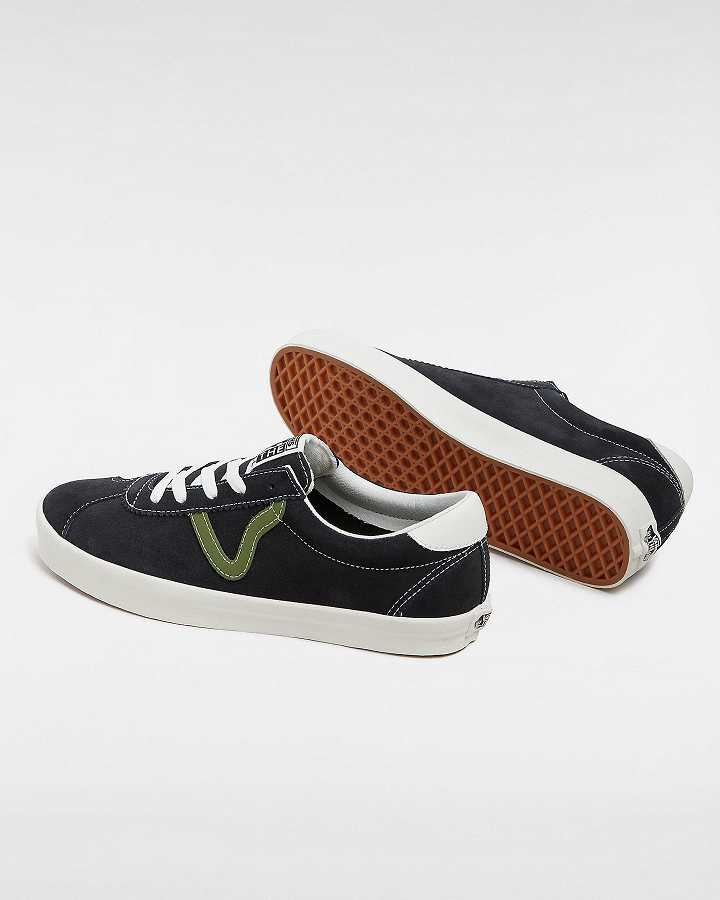 Men Vans Sport Low Sneakers Black Malaysia | VN2803475