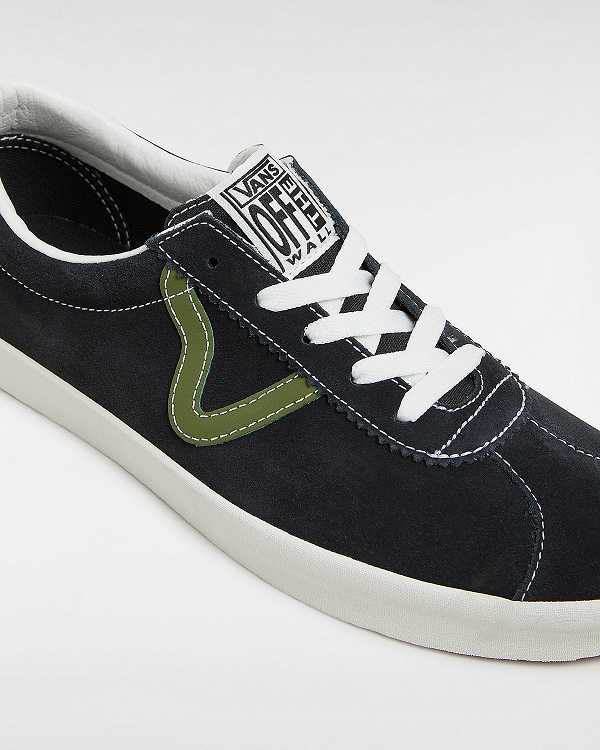 Men Vans Sport Low Sneakers Black Malaysia | VN2803475