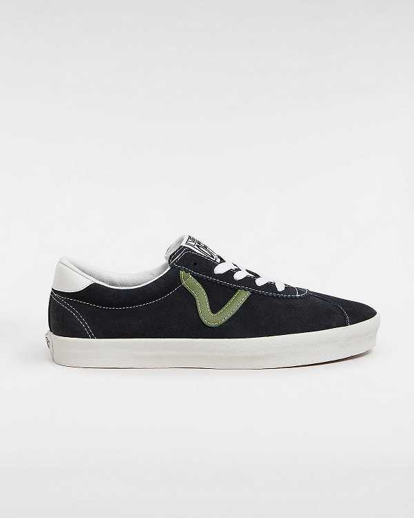 Men Vans Sport Low Sneakers Black Malaysia | VN2803475