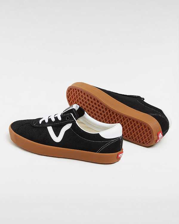 Men Vans Sport Low Sneakers Black Malaysia | VN8436057