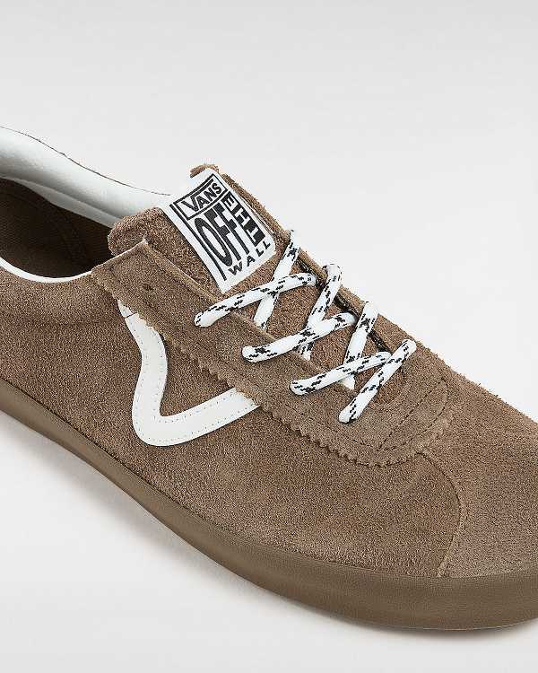 Men Vans Sport Low Sneakers Brown Malaysia | VN4089625