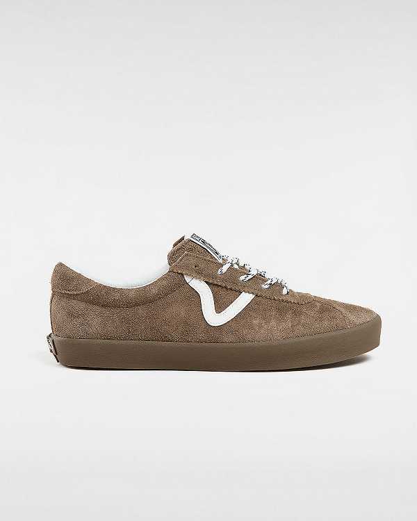 Men Vans Sport Low Sneakers Brown Malaysia | VN4089625
