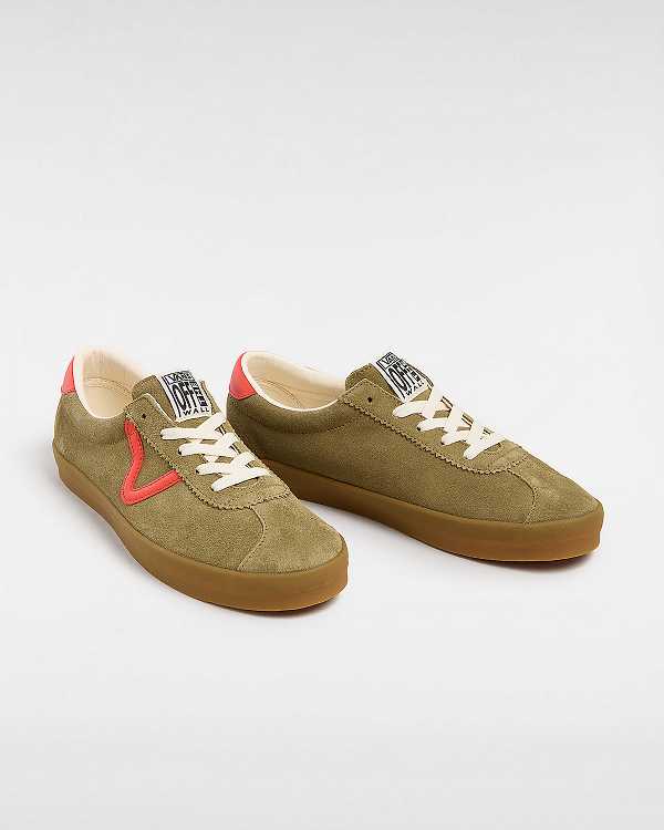 Men Vans Sport Low Sneakers Green Malaysia | VN2468593