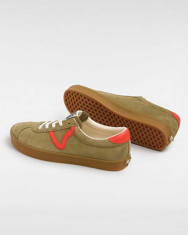 Men Vans Sport Low Sneakers Green Malaysia | VN2468593