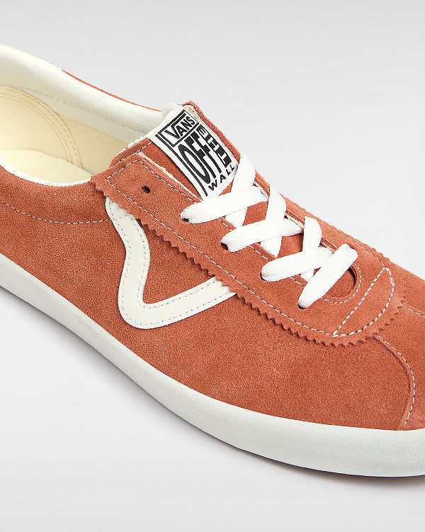 Men Vans Sport Low Sneakers Orange Malaysia | VN8715346
