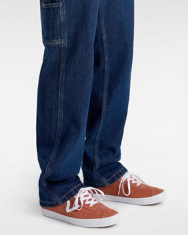 Men Vans Sport Low Sneakers Orange Malaysia | VN8715346
