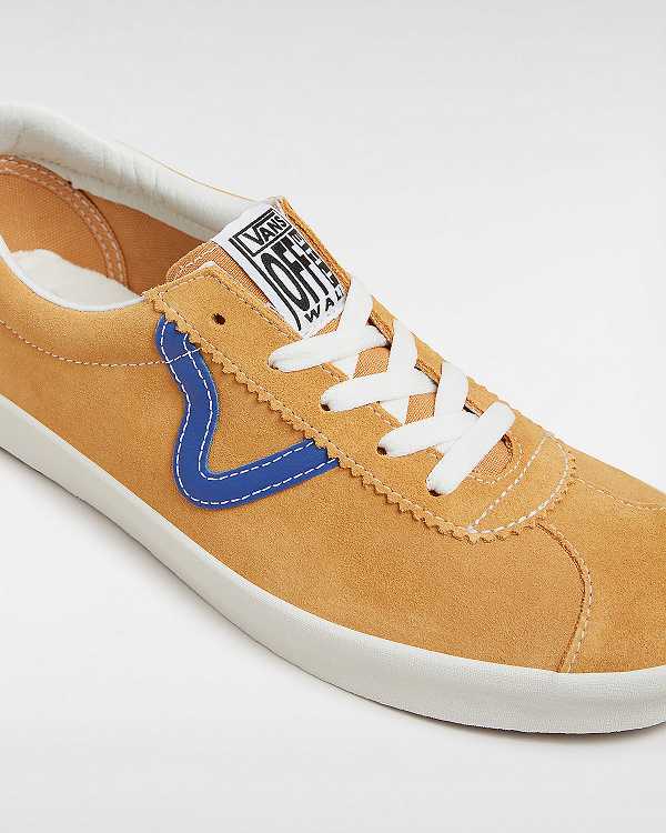 Men Vans Sport Low Sneakers Yellow Malaysia | VN9813740