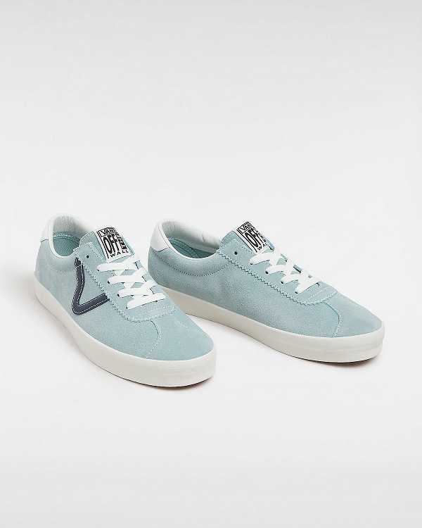 Men Vans Sport Low Suede Sneakers Blue Malaysia | VN3968170