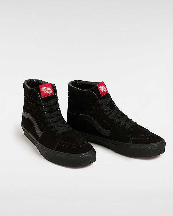 Men Vans Suede Sk8-Hi Sneakers Black Malaysia | VN8490571