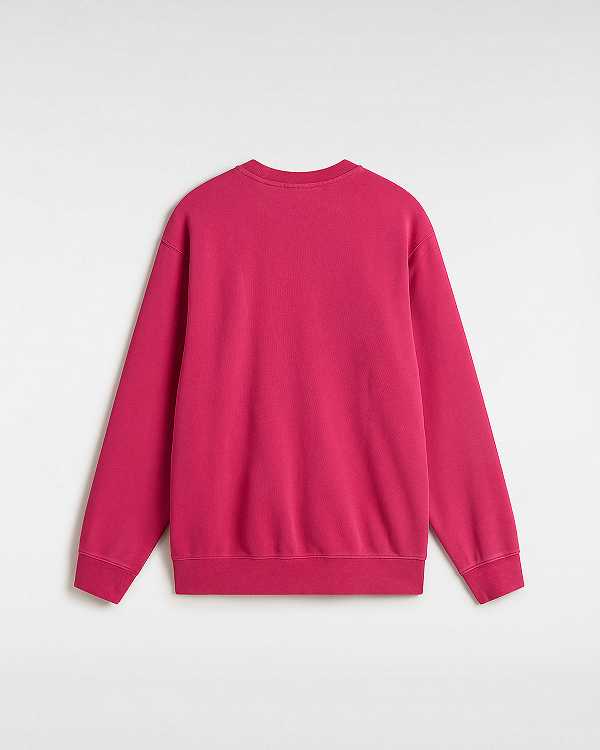 Men Vans Tell a Friend Crew Sweatshirt Red Malaysia | VN0485132