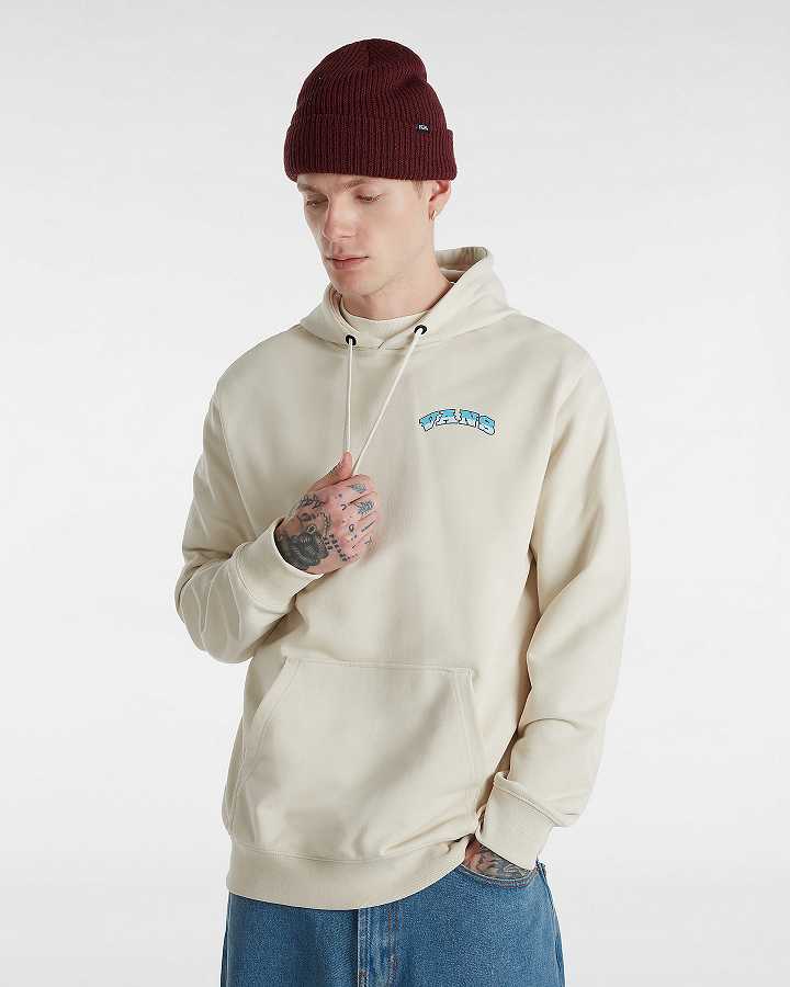 Men Vans True Waves Hoodie Beige Malaysia | VN6154982