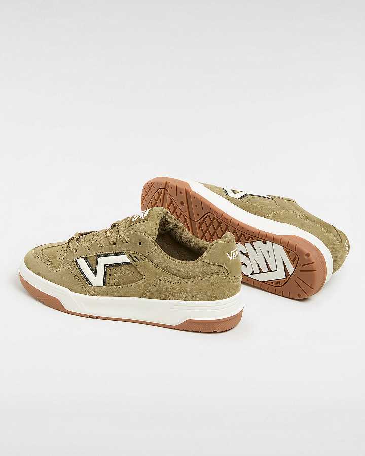 Men Vans Upland Sneakers Green Malaysia | VN6015947
