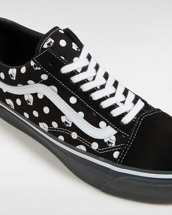 Men Vans Vans X Papergirl Old Skool Sneakers Black Malaysia | VN2157649