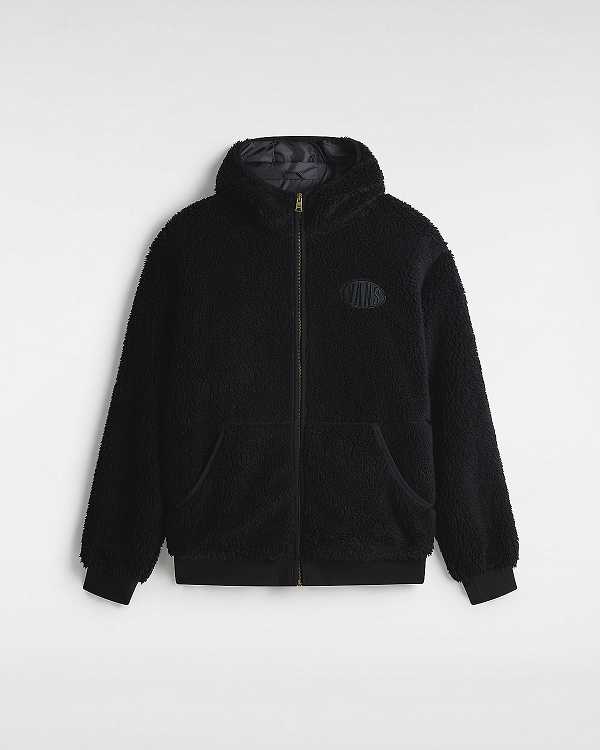 Men Vans Whittle Jacket Black Malaysia | VN8795620
