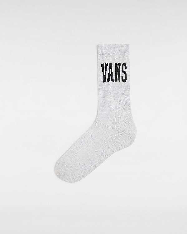 Unisex Vans Arched Crew (1 Pair) Socks Grey Malaysia | VN7632940