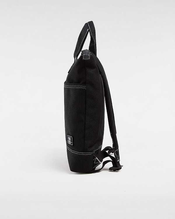 Unisex Vans Daily Backpacks Black Malaysia | VN2391674
