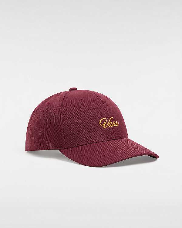 Unisex Vans Fresh Script Structured Jockey Hats Brown Malaysia | VN6250318