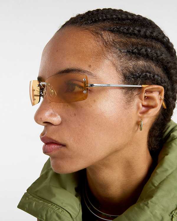 Unisex Vans Gemini Sunglasses Yellow Malaysia | VN8203761