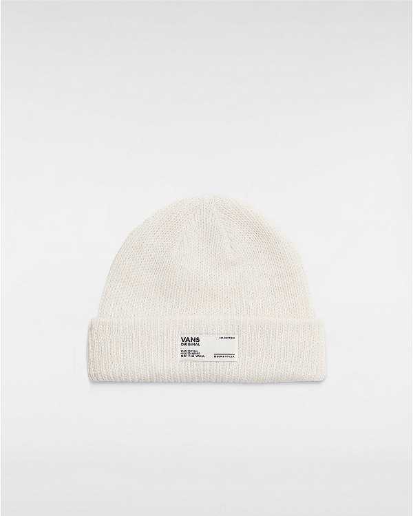 Unisex Vans Hamlin Cuff Beanie White Malaysia | VN1768450