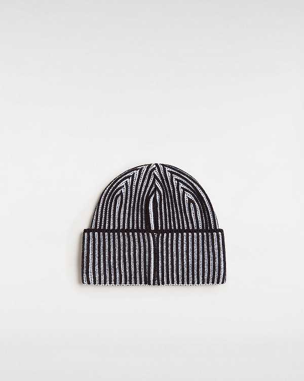 Unisex Vans Nesbit Cuff Beanie Black Malaysia | VN2314978