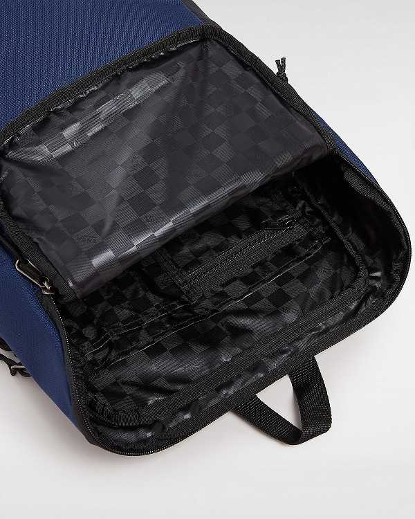 Unisex Vans Obstacle Backpacks Blue Malaysia | VN2839617